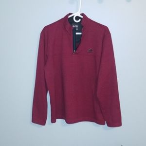 ❌❌FINAL SALE❌❌Adidas 3/4 zipper pullover